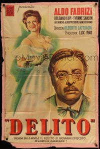 8g170 FLESH WILL SURRENDER Argentinean '47 Il Delitto Di Giovanni Episcopo, great Longi artwork!