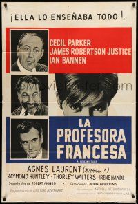8g171 FRENCH MISTRESS Argentinean '60 Agnes Laurent, Cecil Parker, James Robertson Justice, Bannen