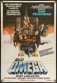 8g198 OSTERMAN WEEKEND Argentinean '83 typical Sam Peckinpah, different Asesores montage art!