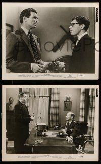 8h918 5 FINGERS 3 8x10 stills '52 great images of James Mason and Michael Rennie!