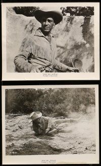 8h563 ADVENTURES OF WILD BILL HICKOK 8 8x10 stills '51 great images of Guy Madison, Devine!