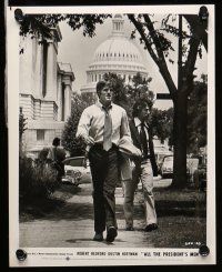 8h307 ALL THE PRESIDENT'S MEN 12 8x10 stills '76 Hoffman & Redford as Woodward & Bernstein!