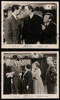 8h924 ARSENIC & OLD LACE 3 8x10 stills R58 Cary Grant, Massey, Lorre, Horton, Gleason, Frank Capra!