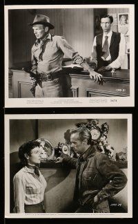 8h309 BACKLASH 12 8x10 stills '56 Richard Widmark, Donna Reed, directed by John Sturges!