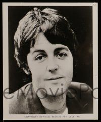 8h927 BEATLES 3 8x10 stills '70s Fan Club images, Paul McCartney, George Harrison, Starr!