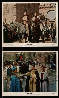 8h078 BECKET 5 color 8x10 stills '64 Richard Burton in the title role, Peter O'Toole as the King!