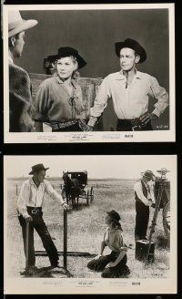 8h225 BIG LAND 17 8x10 stills R64 great images of Alan Ladd, Virgina Mayo, Edmond O'Brien!