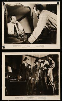 8h369 CROOKED WAY 11 8x10 stills '49 great images of John Payne & Ellen Drew, crime film noir!