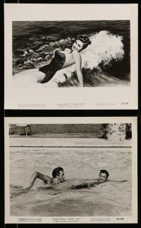 8h752 DANGEROUS WHEN WET 6 8x10 stills '53 cool images of sexiest swimmer Esther Williams!