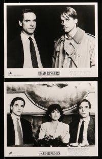 8h589 DEAD RINGERS 8 English 8x10 stills '88 Jeremy Irons & Genevieve Bujold, David Cronenberg!
