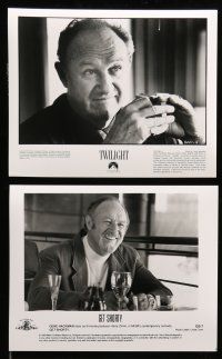 8h195 GENE HACKMAN 21 8x10 stills '70s-00s great portraits of the actor in a variety of roles!