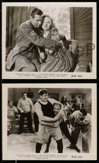 8h944 LEATHER PUSHERS 3 8x10 stills R50 great images of Richard Arlen,  Andy Devine + more!
