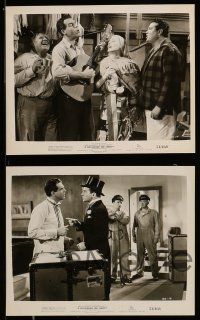 8h886 MILLIONAIRE FOR CHRISTY 4 8x10 stills '51 Fred MacMurray, pretty Eleanor Parker, Carlson!