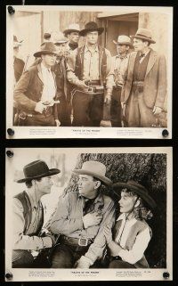 8h527 PIRATES OF THE PRAIRIE 9 8x10 stills '42 cool western images of fighting cowboy Tim Holt!