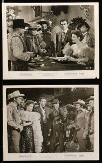 8h635 REDHEAD FROM WYOMING 8 8x10 stills '53 Maureen O'Hara, Alex Nicol, cowboy western action!