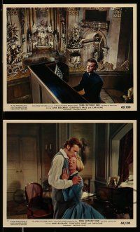 8h090 SONG WITHOUT END 4 color 8x10 stills '60 Bogarde as Franz Liszt, Genevieve Page, Hunt!