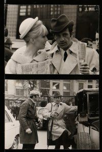 8h193 TENDER SCOUNDREL 22 Dutch 7x9.5 stills '67 Tendre Voyou, Jean-Paul Belmondo, Nadja Tiller!