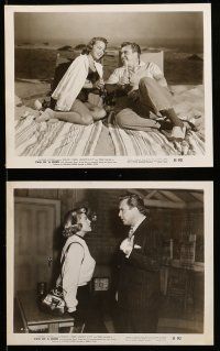 8h657 TWO OF A KIND 8 8x10 stills '51 images of Lizabeth Scott, Edmond O'Brien, Terry Moore!