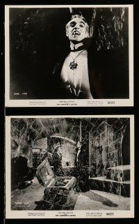 8h785 VAMPIRE'S COFFIN/ROBOT VS THE AZTEC MUMMY 6 8x10 stills '64 Mendez Mexican vampire horror!