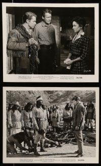 8h258 WALK THE PROUD LAND 15 8x10 stills '56 cool images of Audie Murphy & Native Americans!