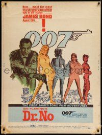 8j162 DR. NO 30x40 '62 Sean Connery, the most extraordinary gentleman spy James Bond, ultra rare!