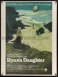 8j213 RYAN'S DAUGHTER style A 30x40 '70 David Lean, completely different art of Sarah Miles!