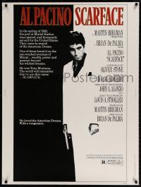 8j214 SCARFACE 30x40 '83 full-length Al Pacino as Tony Montana, Brian De Palma, Oliver Stone