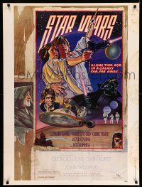 8j221 STAR WARS style D 30x40 1978 George Lucas classic sci-fi epic, best art by Tom Jung!