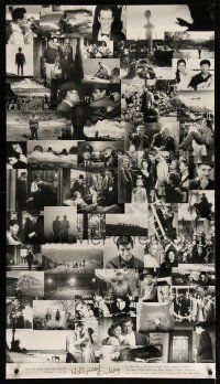 8j094 HOLLYWOOD ENDING advance special 28x50 '02 Woody Allen, final frames from 52 different movies