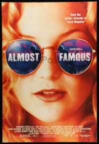 8k044 ALMOST FAMOUS DS 1sh '00 Cameron Crowe directed, pretty Kate Hudson!