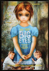 8k100 BIG EYES advance DS 1sh '14 cool image of Amy Adams and Cristoph Waltz painting together!