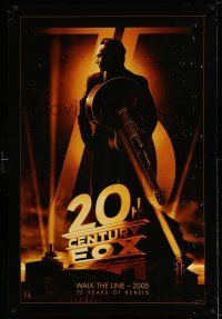 8k011 20TH CENTURY FOX 75TH ANNIVERSARY 27x40 commercial poster '10 Joaquin Phoenix in Walk the Line