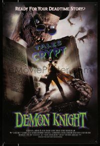 8k215 DEMON KNIGHT 1sh '95 Billy Zane, Tales from the Crypt, great image of Crypt-Keeper!