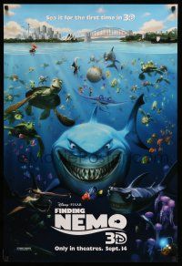 8k264 FINDING NEMO advance DS 1sh R12 best Disney & Pixar animated fish movie!