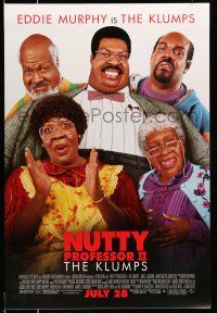 8k551 NUTTY PROFESSOR 2 advance DS 1sh '00 great image of Eddie Murphy as entire Klump family!