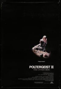 8k579 POLTERGEIST II 1sh '86 Heather O'Rourke, The Other Side, they're back!