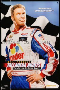 8k743 TALLADEGA NIGHTS THE BALLAD OF RICKY BOBBY teaser DS 1sh '06 NASCAR driver Will Ferrell!
