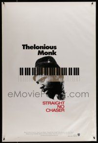 8k762 THELONIOUS MONK: STRAIGHT, NO CHASER int'l 1sh '89 Clint Eastwood produced jazz bio!