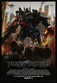 8k787 TRANSFORMERS: DARK OF THE MOON July 1 advance DS 1sh '11 directed by Michael Bay!