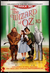 8k839 WIZARD OF OZ advance DS 1sh R13 Victor Fleming, Judy Garland all-time classic!