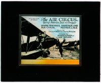 8m133 AIR CIRCUS glass slide '28 Young America Flies to Conquer, Howard Hawks 1st aviation movie!