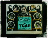 8m232 TRAP glass slide '22 Lon Chaney Sr. supported by a remarkable cast in his greatest triumph!
