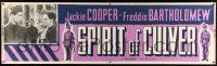8m104 SPIRIT OF CULVER paper banner R50 military cadets Jackie Cooper & Freddie Bartholomew!