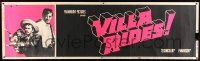 8m121 VILLA RIDES paper banner '68 art of Yul Brynner, Robert Mitchum & Bronson, Sam Peckinpah!