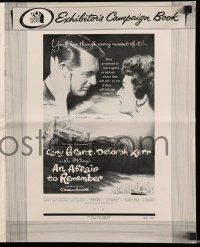 8m276 AFFAIR TO REMEMBER pressbook '57 Cary Grant & Deborah Kerr, Leo McCarey classic!