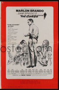 8m359 CHASE pressbook '66 Marlon Brando, Jane Fonda, Robert Redford, directed by Arthur Penn