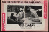 8m665 ROOM AT THE TOP pressbook '59 Laurence Harvey loves Heather Sears AND Simone Signoret!