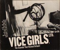 8m764 VICE GIRLS, LTD. pressbook '64 like the sweet sting of a whip it'll leave you wanting more!