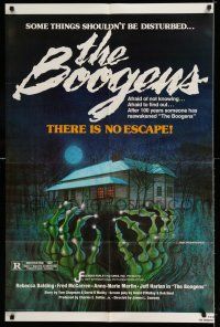 8p111 BOOGENS 1sh '81 some things shouldn't be disturbed, there is no escape, cool horror art!