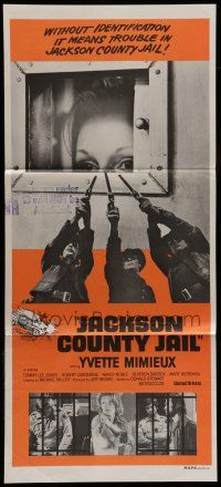 8r807 JACKSON COUNTY JAIL Aust daybill '76 what they did to Yvette Mimieux in jail is a crime!